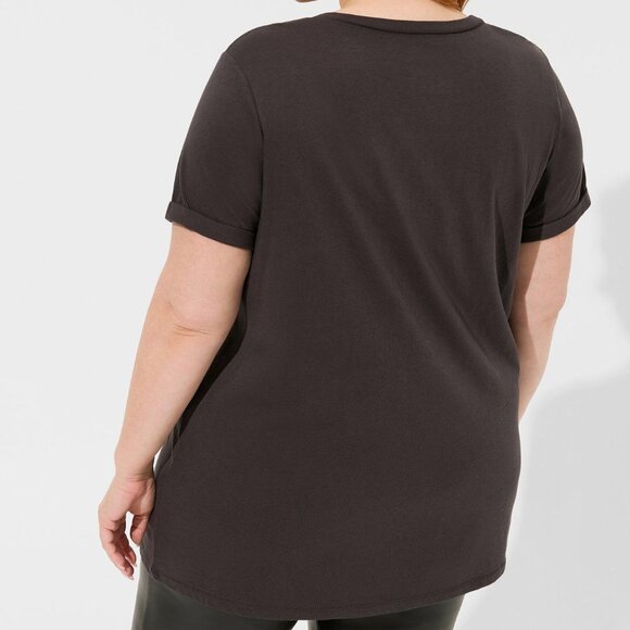 ❤️NWT VINTAGE TORRID TEE - MICHAEL MEYERS DISTRESSED TUNIC - HALLOWEEN MOVIE - Picture 4 of 15